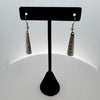 Gilbert Pat Silver Triangle Earrings Small