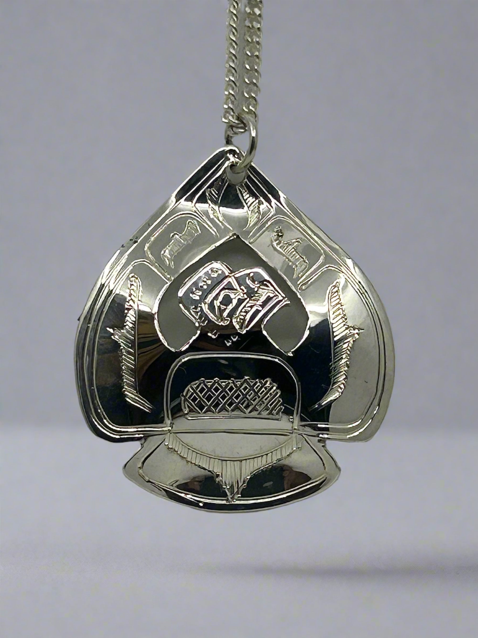 Gilbert Pat Silver Pendant Large -  - Silver Pendant - House of Himwitsa Art Gallery