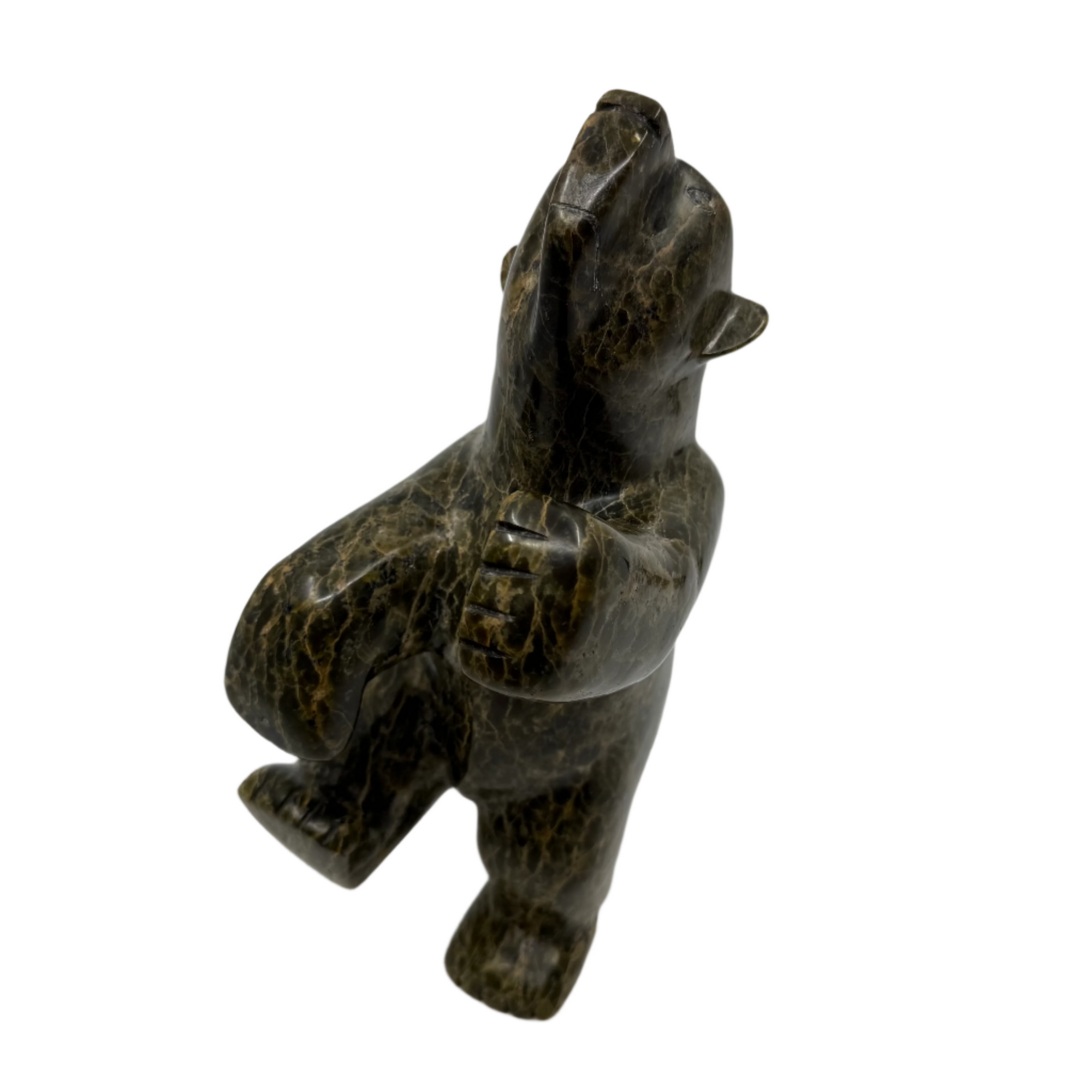 Matt Oshitsiaq Dancing Bear -  - Serpentine - House of Himwitsa Art Gallery