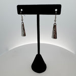 Gilbert Pat Earrings Mini Triangle -  - Silver Earrings - House of Himwitsa Art Gallery