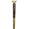 CECILIA ADAMS EAGLE-SALMON YELLOW CEDAR PADDLE 5 FEET