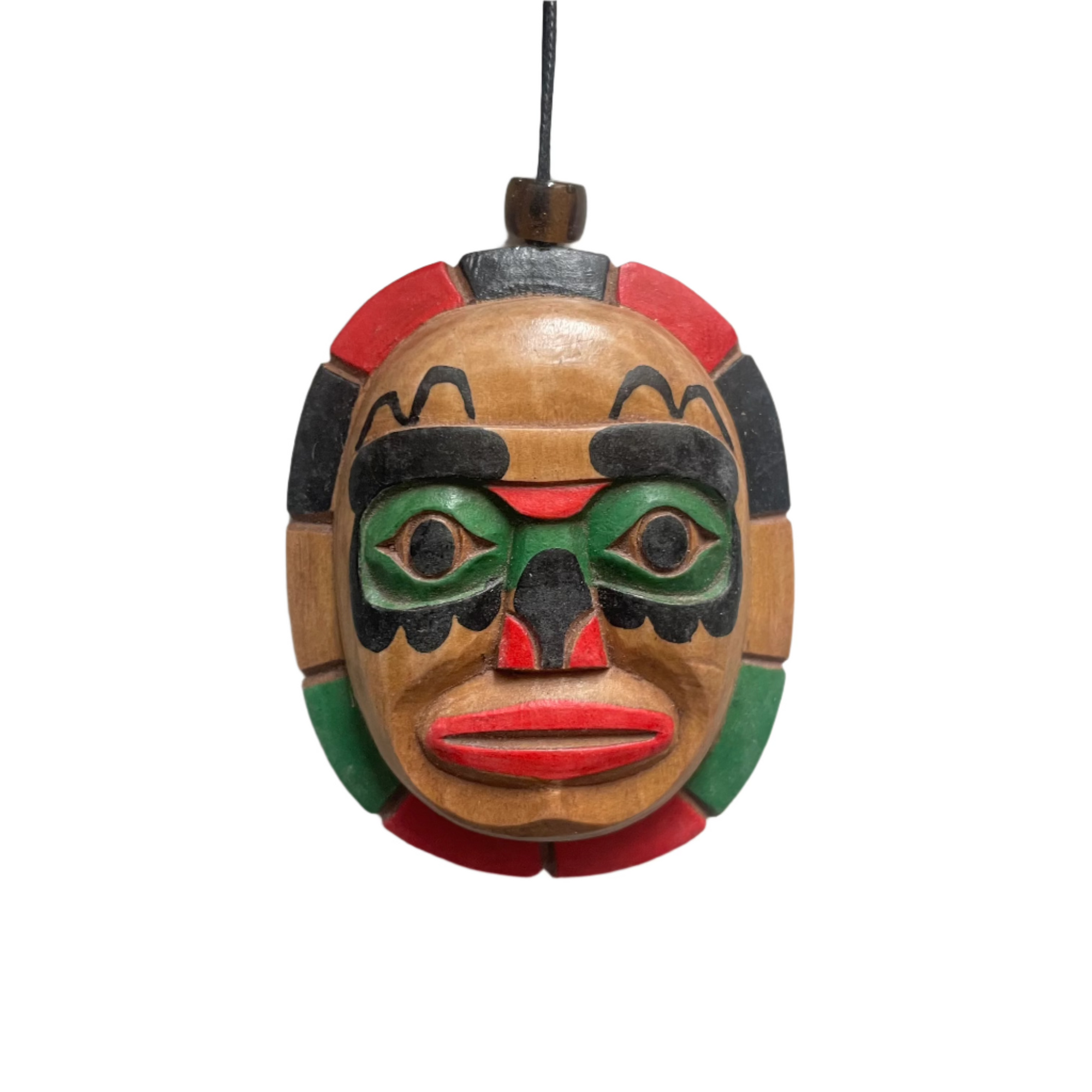 Artie George Ornament Man Mask(a) -  - Ornament - House of Himwitsa Art Gallery