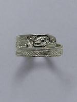Ron Jackson 1/4" Silver Tapered Wrap Rings - Ron Jackson -  - House of Himwitsa Art Gallery
