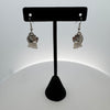 Gilbert Pat 1/2" - 3/4" Silver Earrings Small -  - Silver Earrings - House of Himwitsa Art Gallery