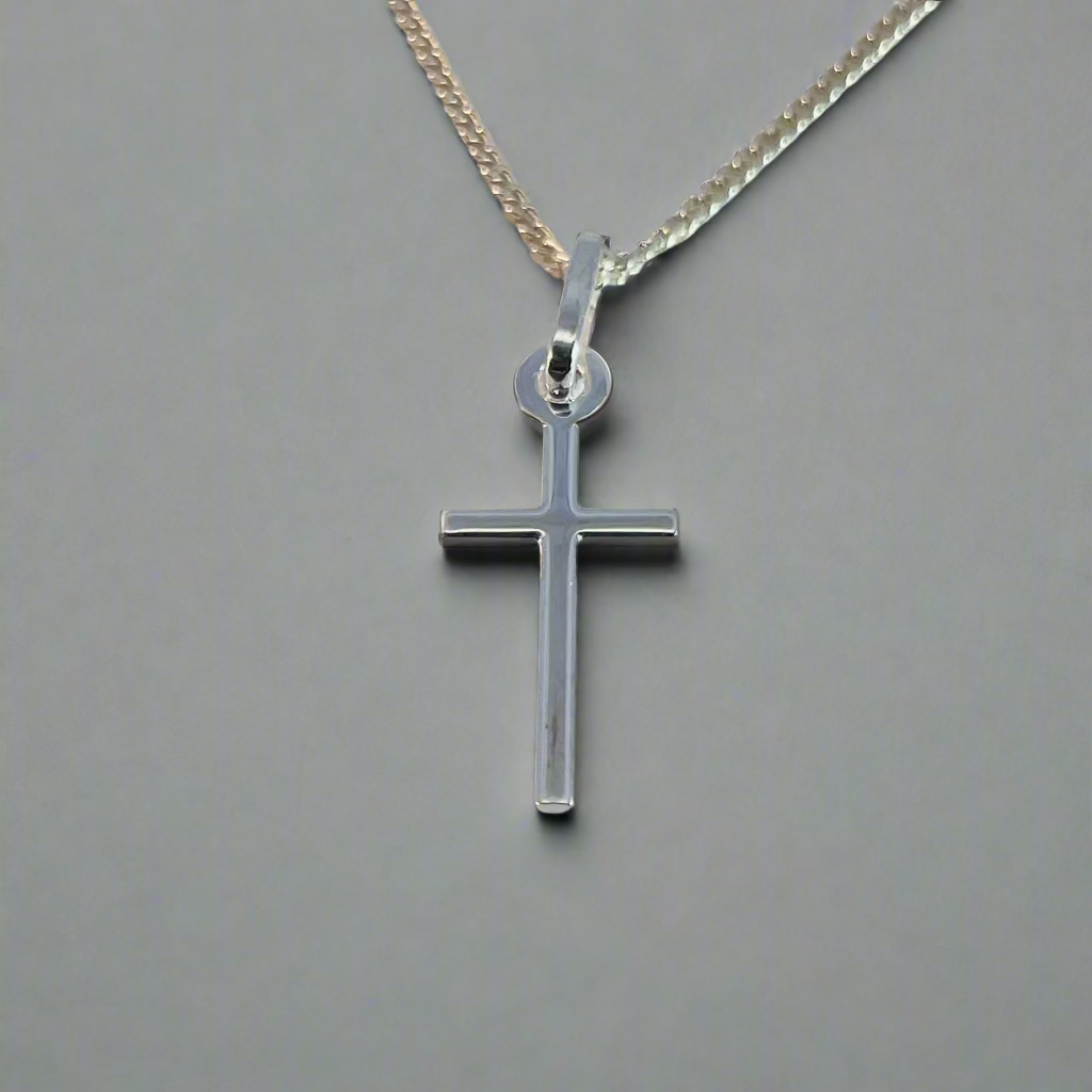 Sterling Silver Medium Ultralight Cross -  -  - House of Himwitsa Art Gallery