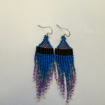Beaded Earrings Honest Peaceful Compassion -  - Beaded Earrings - House of Himwitsa Art Gallery
