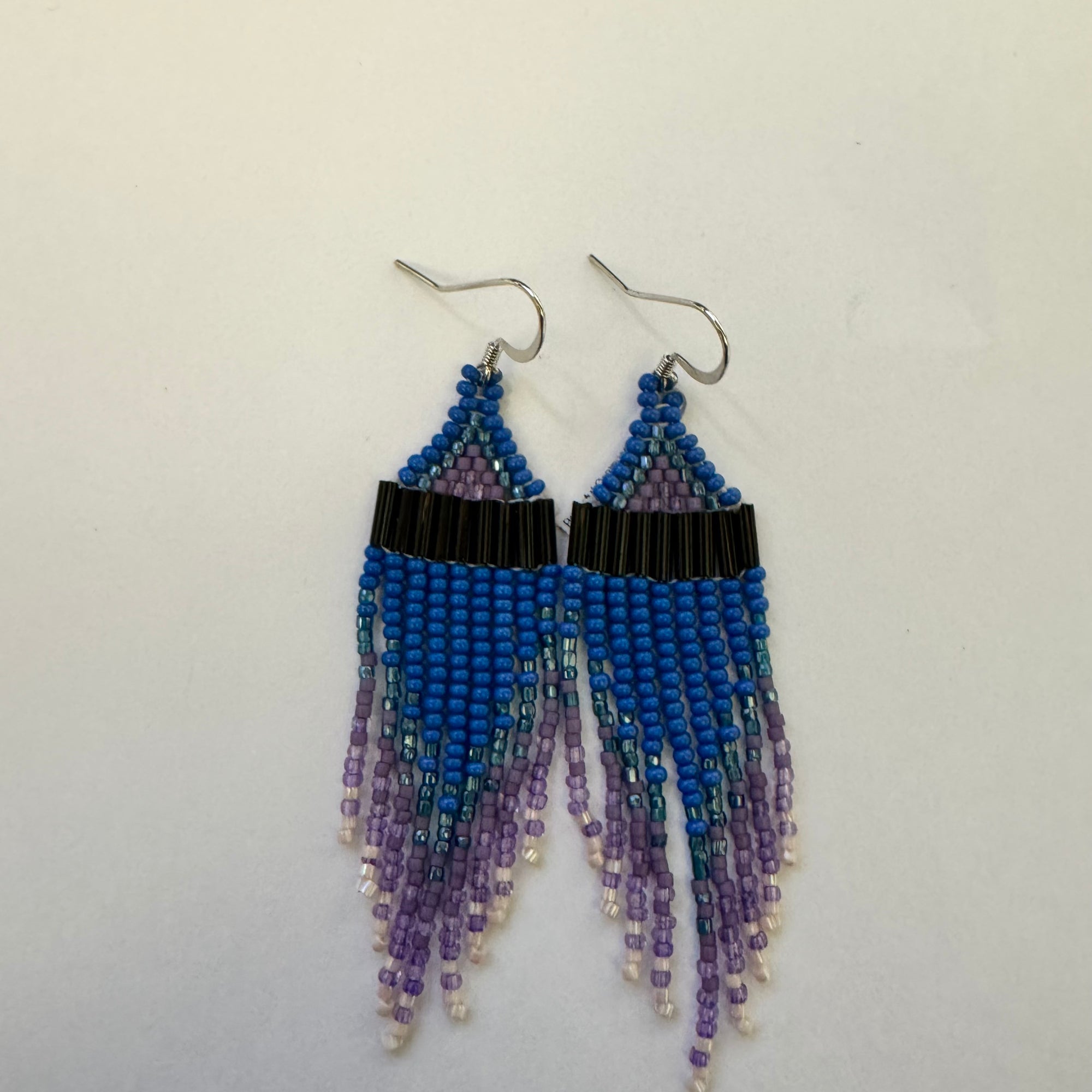 Beaded Earrings Honest Peaceful Compassion -  - Beaded Earrings - House of Himwitsa Art Gallery