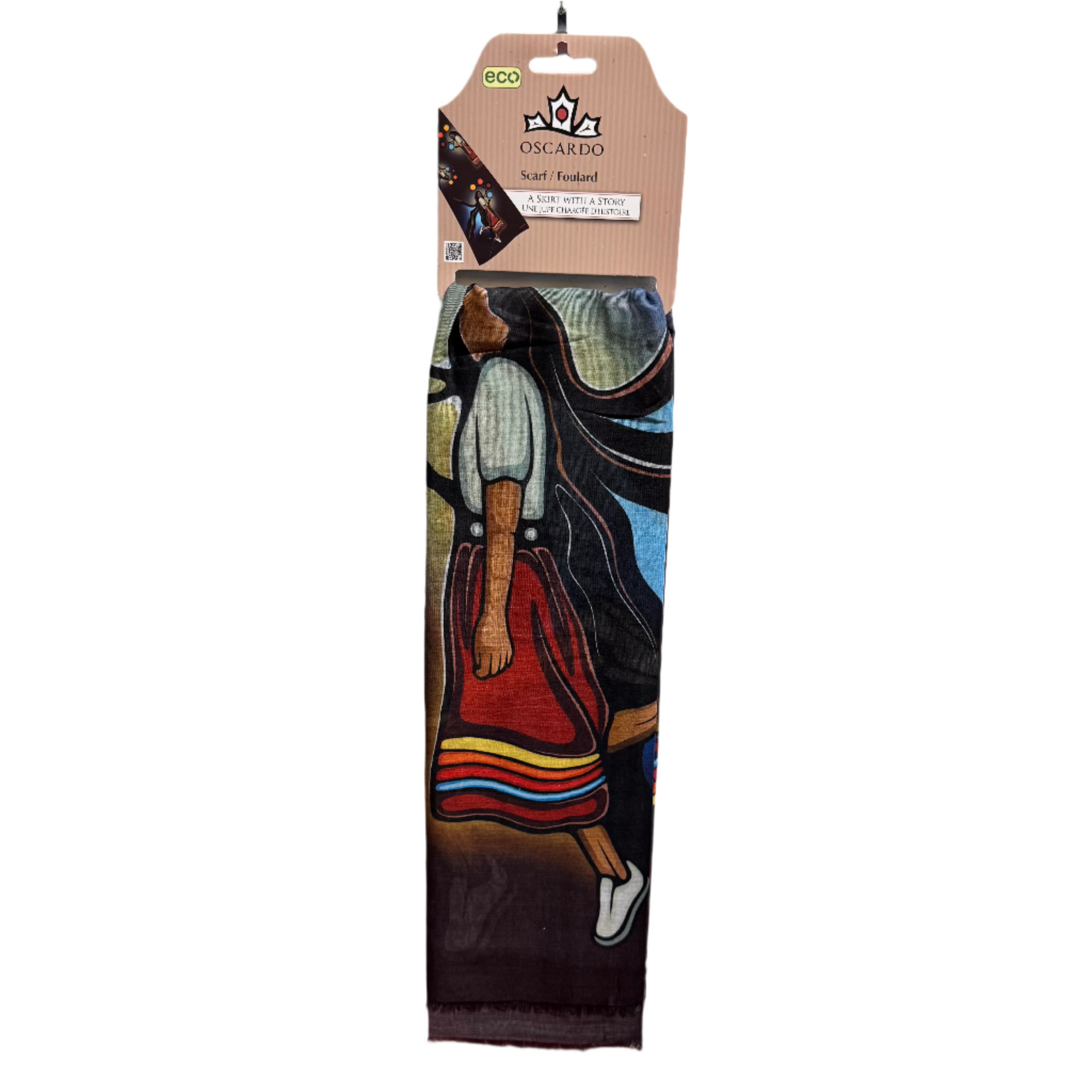 Eco Scarf Emily K A Skirt with A Story -  - Scarfs - House of Himwitsa Art Gallery
