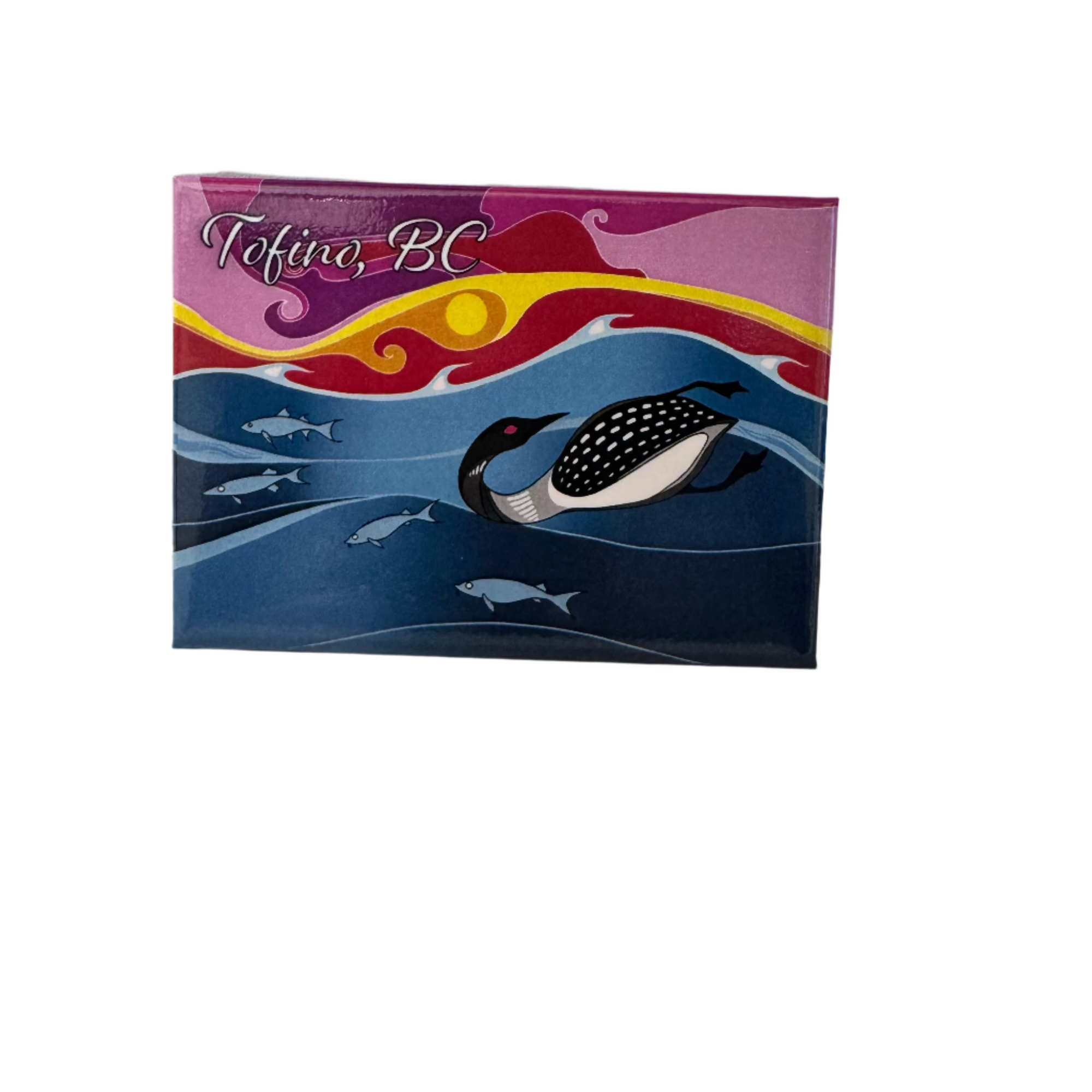 Magnet Tofino Adrienne Assinewai Coming Home -  - Magnet - House of Himwitsa Art Gallery