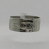 Don Lancaster 3/8" Silver Ring Raven -  - Silver Ring - House of Himwitsa Art Gallery