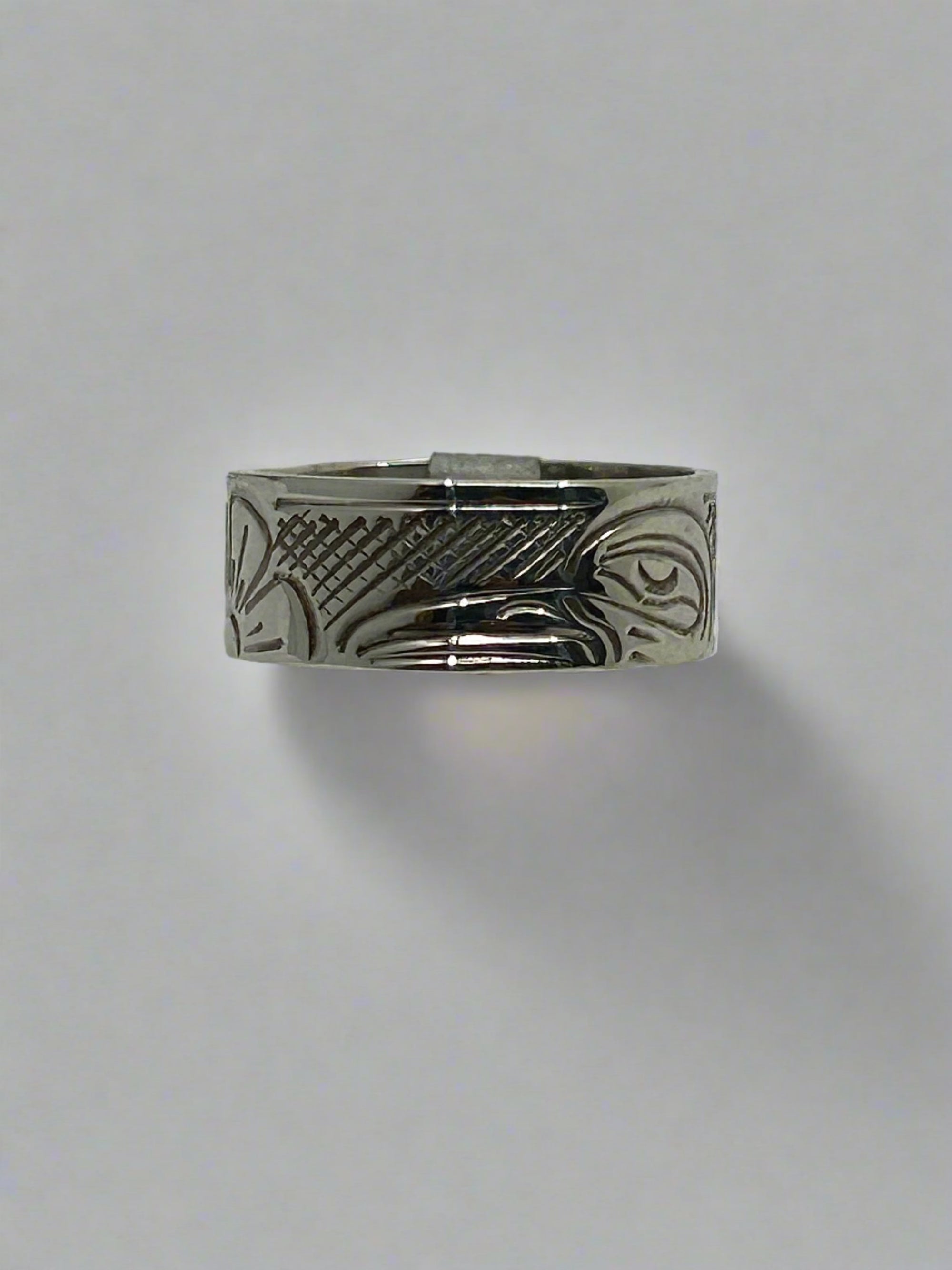 John Lancaster 1/4” Silver Ring Hummingbird -  - Silver Ring - House of Himwitsa Art Gallery