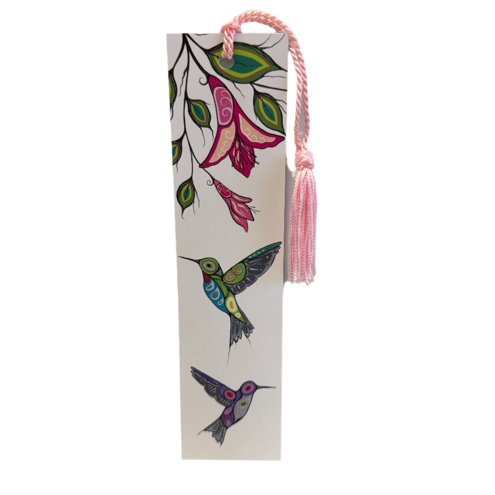 Bookmark Carla Joseph Cree Hummingbirds -  - Bookmark - House of Himwitsa Art Gallery