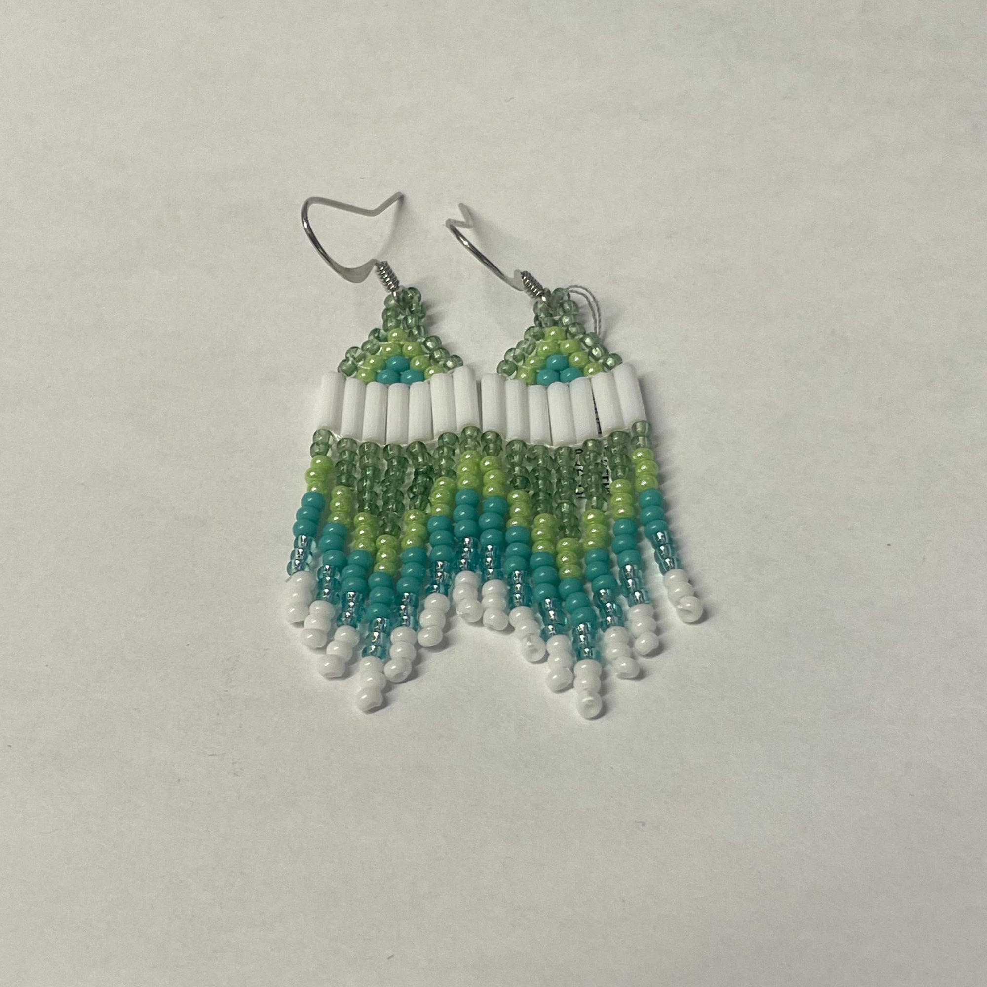 Beaded Earrings Heartsong -  - Beaded Earrings - House of Himwitsa Art Gallery