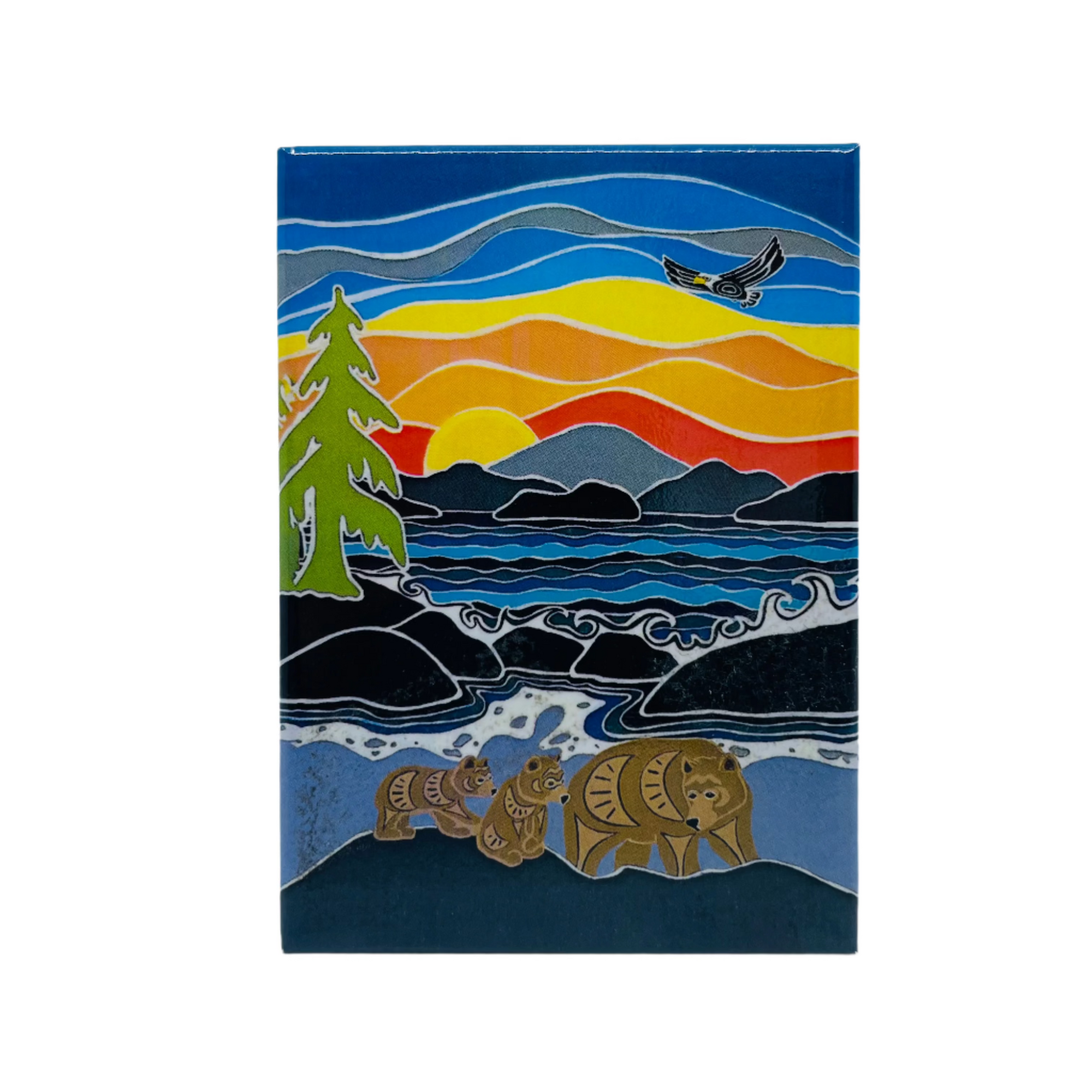 Magnet Shelley Davies Follow Me - Canadian Art Prints Inc. - Magnet - House of Himwitsa Art Gallery