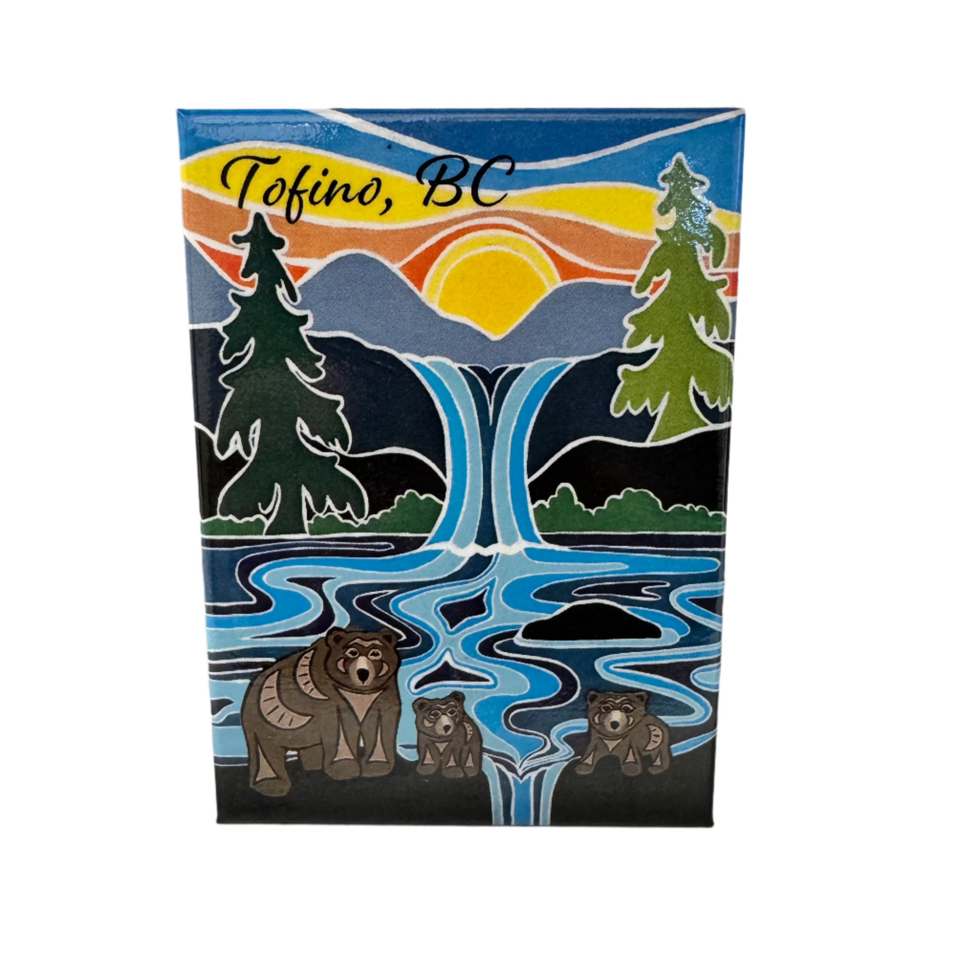 Magnet Tofino Shelley Davies One Last Swim -  - Magnet - House of Himwitsa Art Gallery