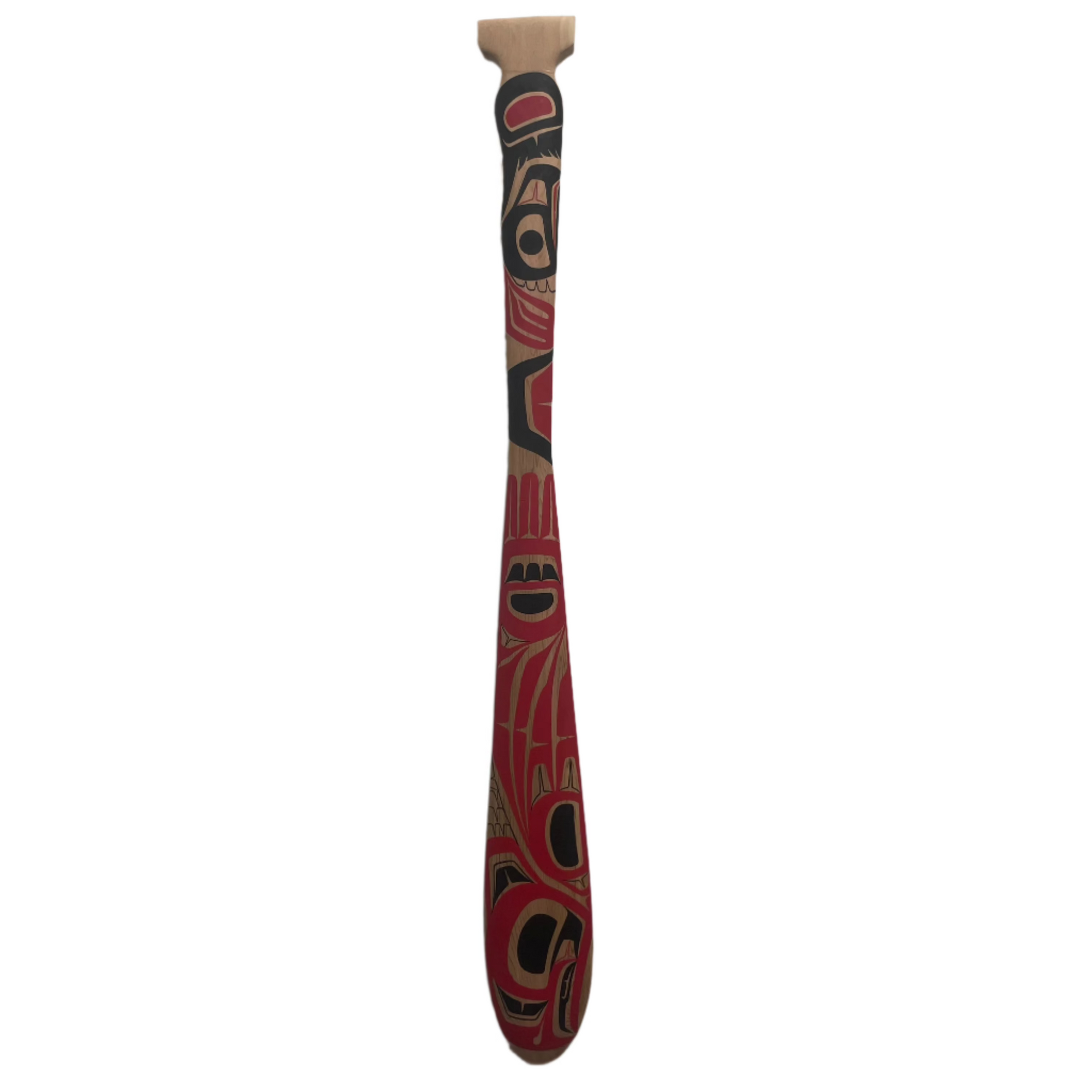 Cecilia Adams Paddle Eagle 3'2" -  - PADDLES - House of Himwitsa Art Gallery