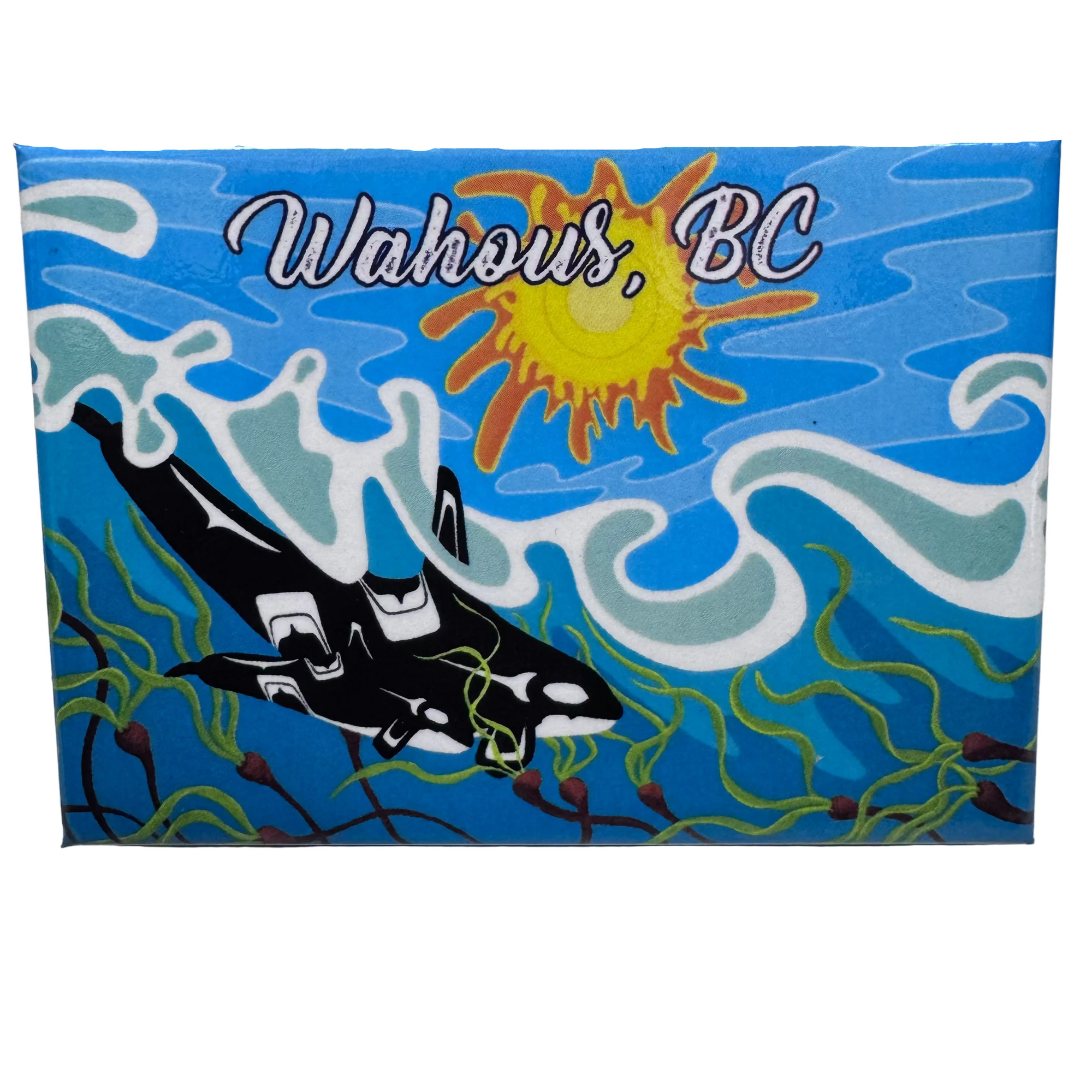 Wahous Magnet Shelley Davies Orca Sun