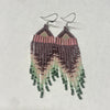 Beaded Earrings Earth Treasures -  - Beaded Earrings - House of Himwitsa Art Gallery