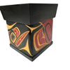 James Michels Red Cedar Bentwood Wood Box Raven