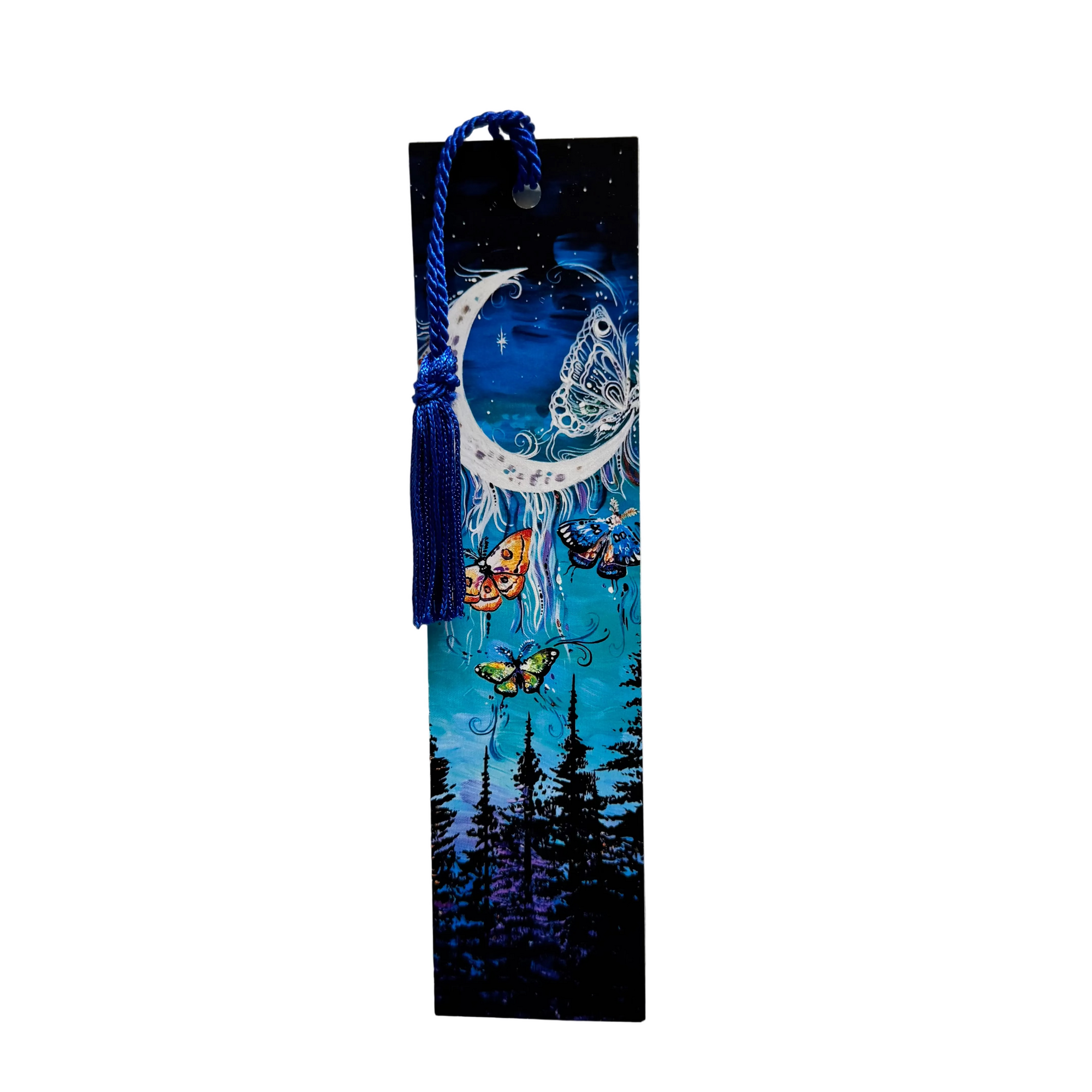 Bookmark Carla Joseph Moths With Moon