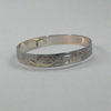 Gilbert Pat 3/8 Silver Bangle 2  Eagles with Sun -  - carved jewelry - House of Himwitsa Art Gallery