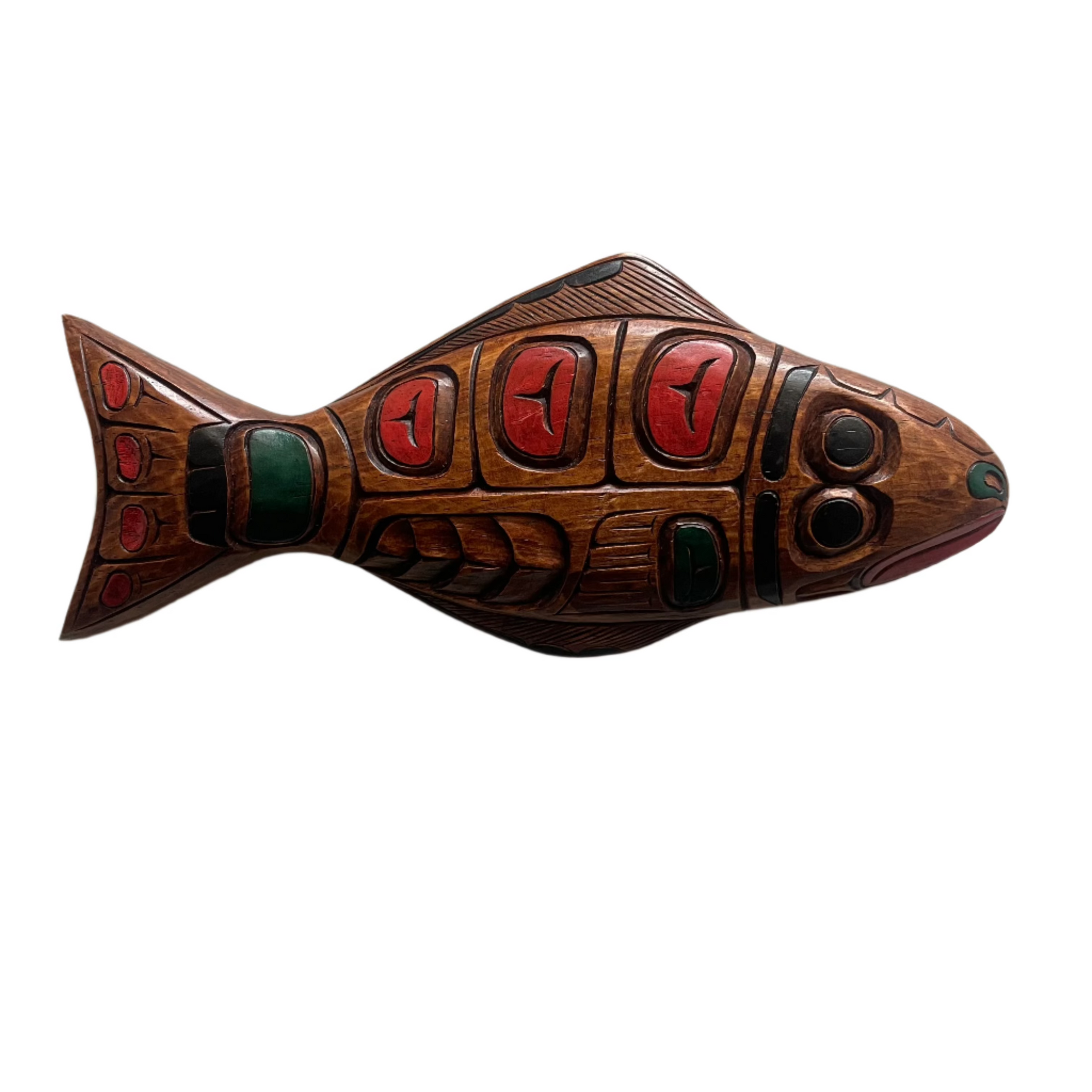Artie George Panel Halibut -  -  - House of Himwitsa Art Gallery