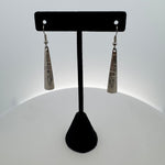 Gilbert Pat Silver Triangle Earrings -  - Silver Earrings - House of Himwitsa Art Gallery
