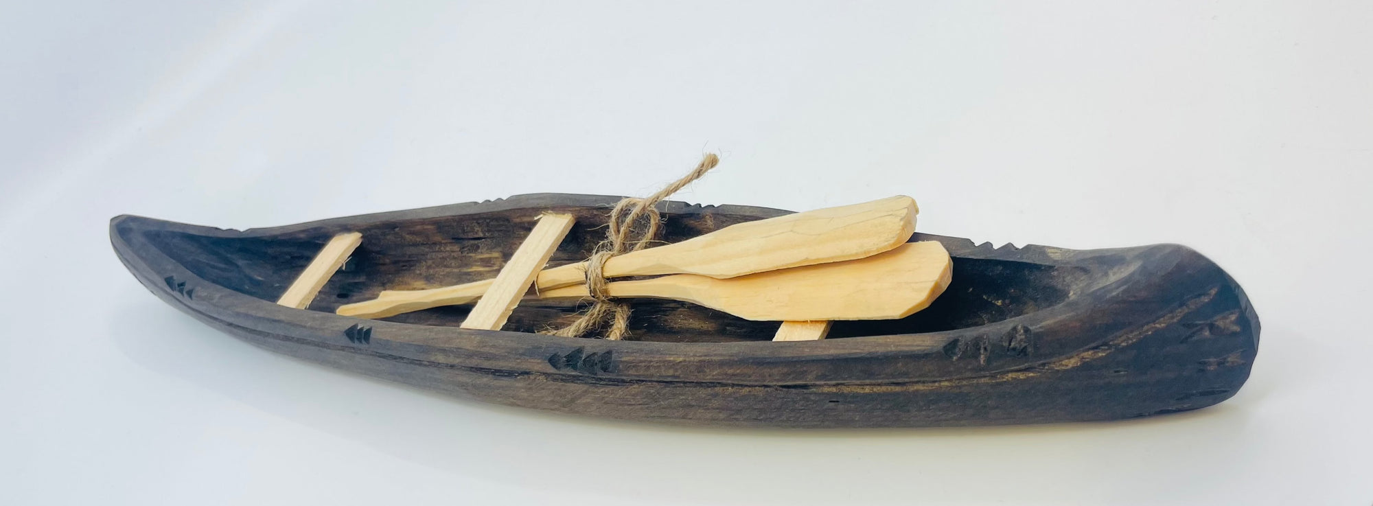 Wood Canoe Large