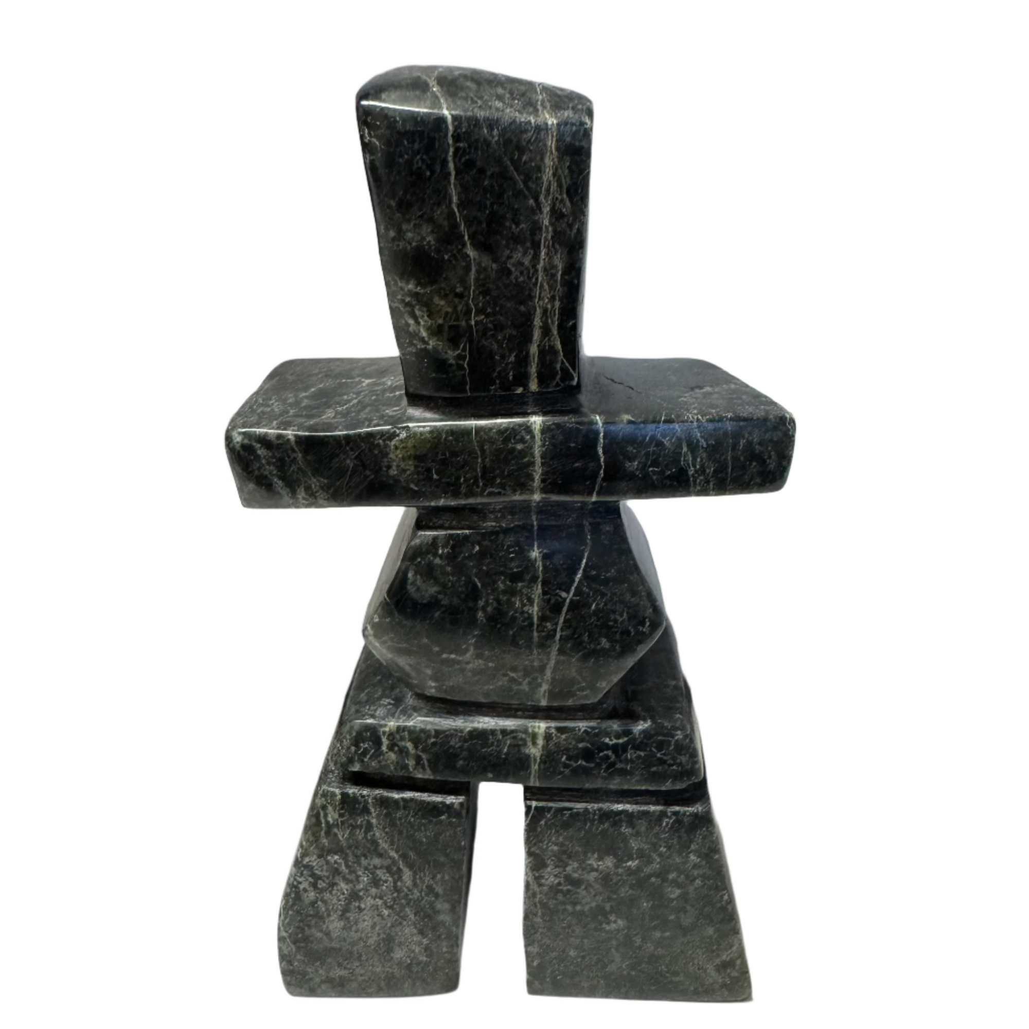 Matt Oshutsiaq Inukshuk 21860 -  - Serpentine - House of Himwitsa Art Gallery