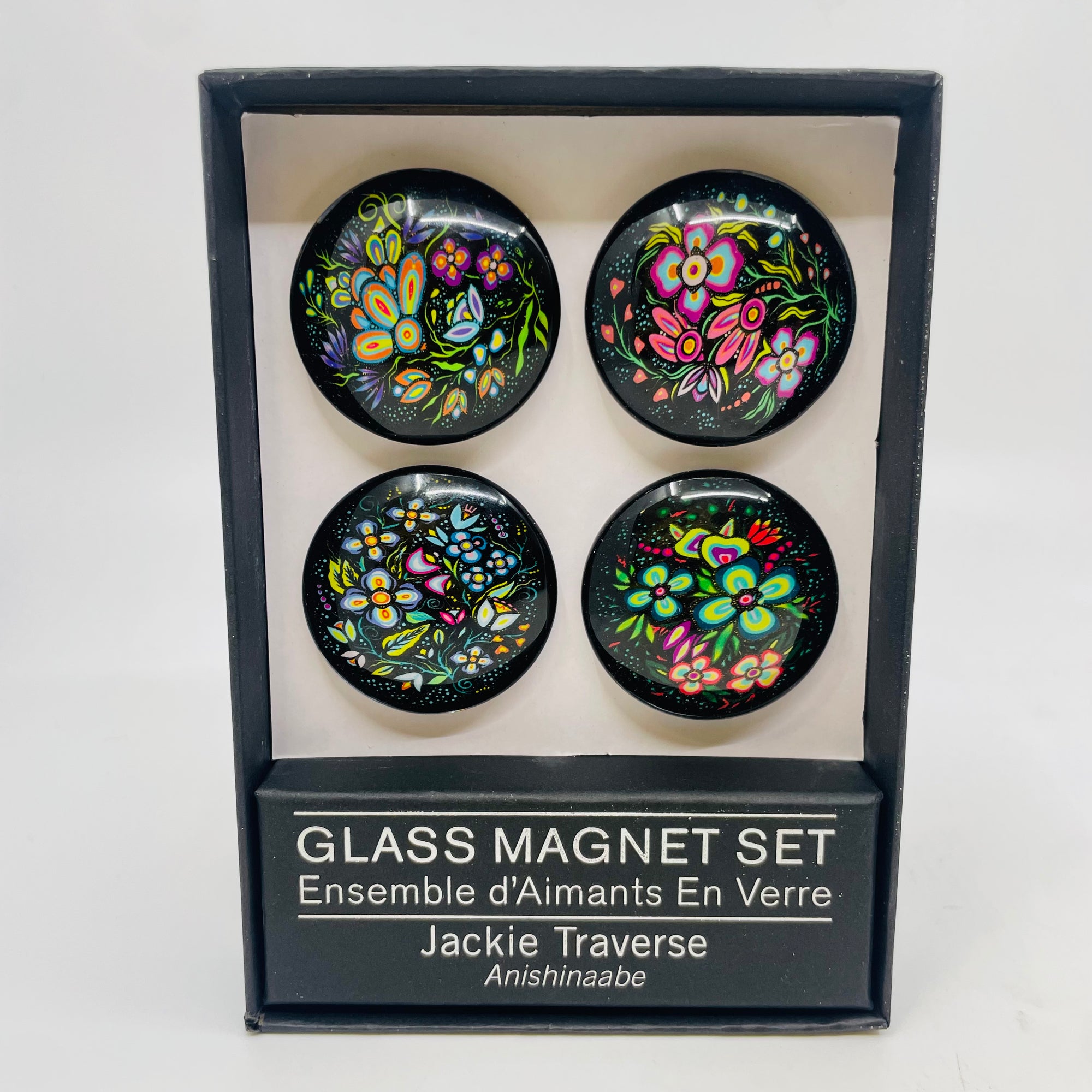 Glass Magnet Set Jackie Traverse 023 -  - Magnet - House of Himwitsa Art Gallery