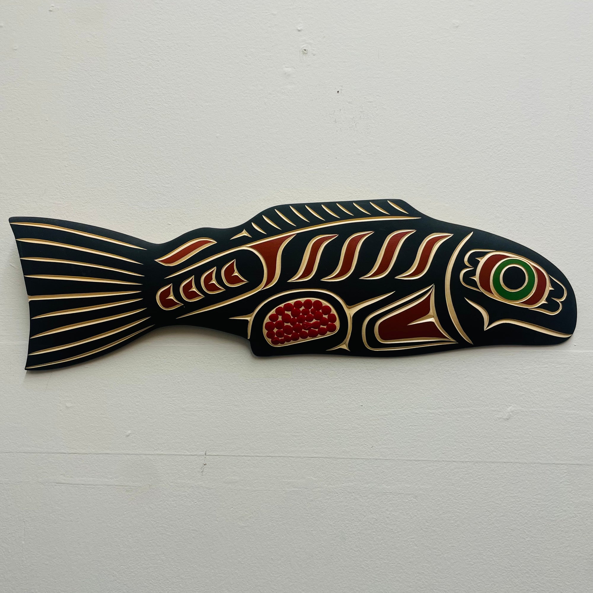 Valencia Bird Panel Salmon -  -  - House of Himwitsa Art Gallery