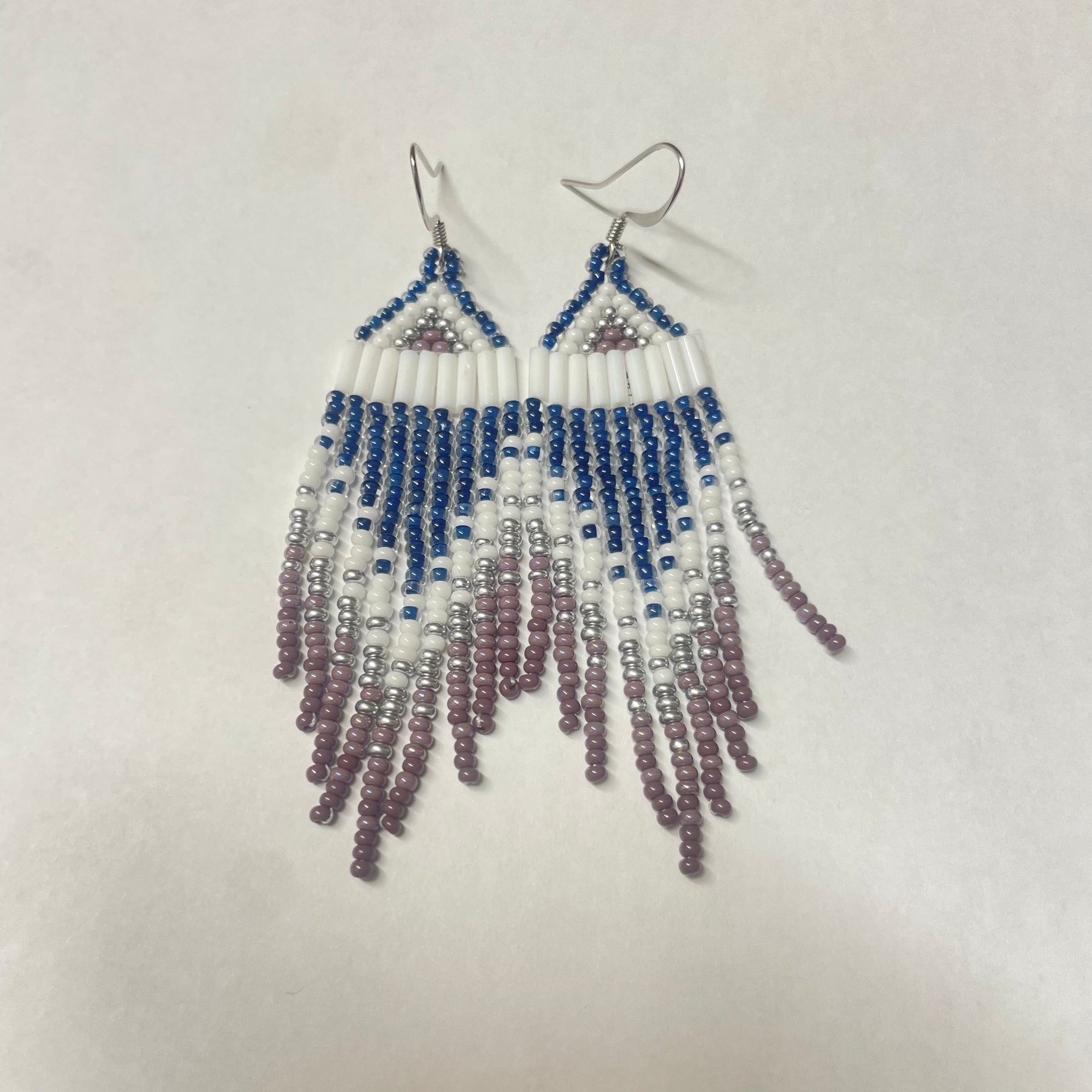 Beaded Earrings Angel Whispers -  - Beaded Earrings - House of Himwitsa Art Gallery