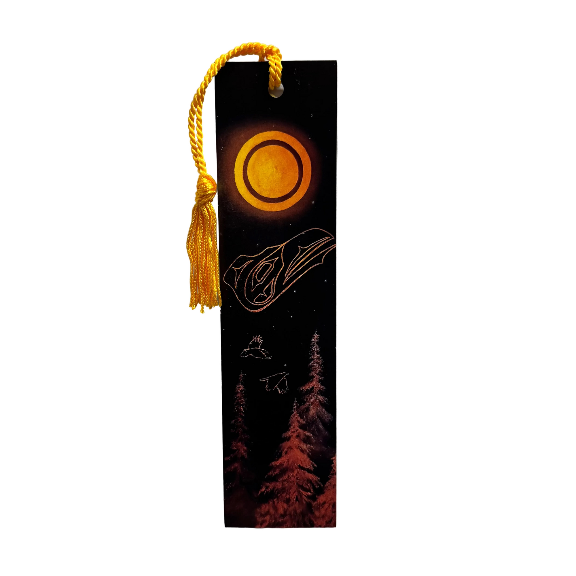 Bookmark Shelly Davies Copper Raven