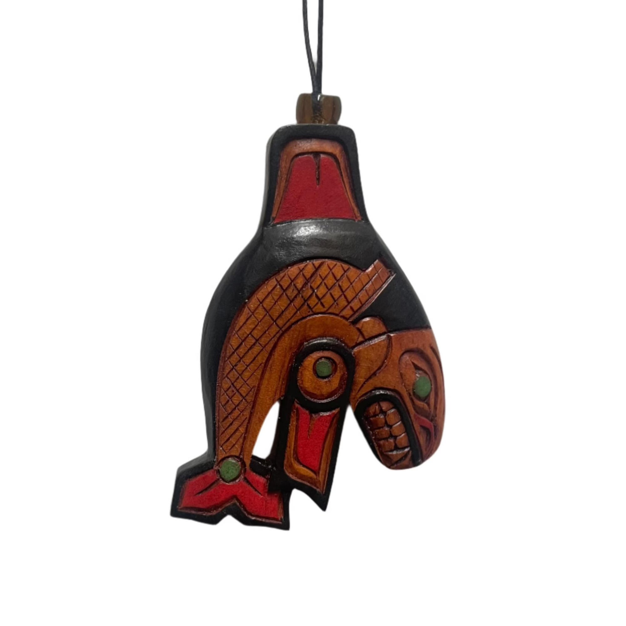 Artie George Ornament Killer Whale -  - Ornament - House of Himwitsa Art Gallery