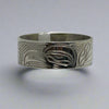 John Lancaster 5/16 Silver Ring Eagle -  - Silver Ring - House of Himwitsa Art Gallery