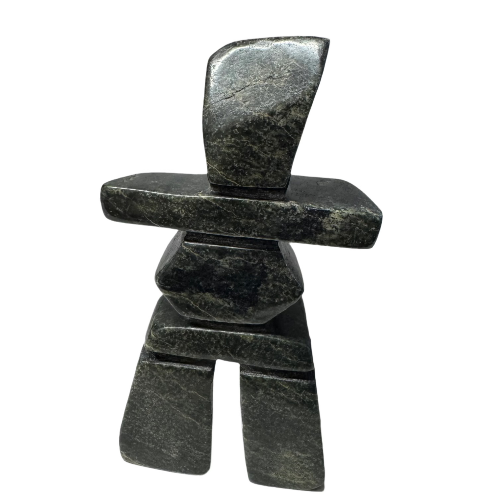 Matt Oshutsiaq Inukshuk 21886 -  - Serpentine - House of Himwitsa Art Gallery