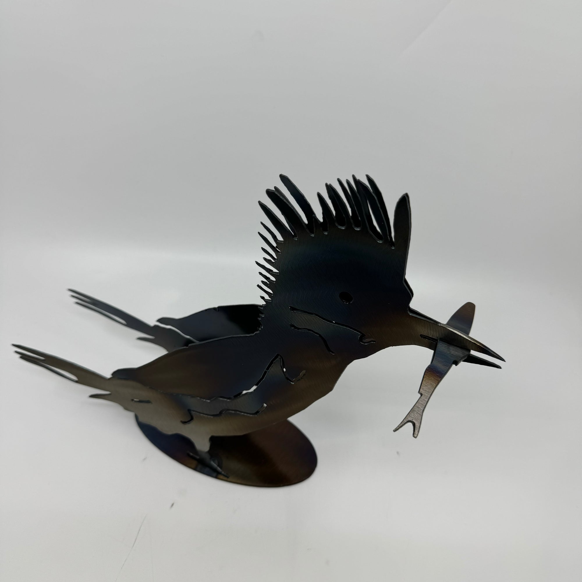 Jack Willoughby Kingfisher -  - Rolled Steel - House of Himwitsa Art Gallery