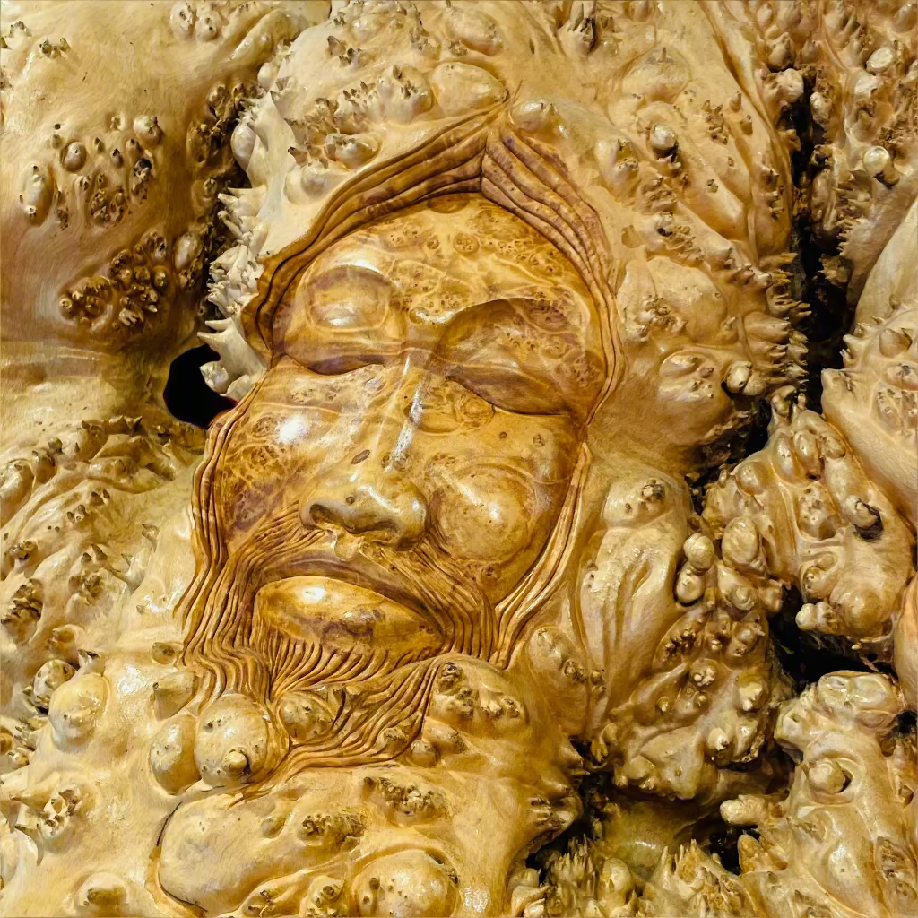 Bjorn Banke The Legends  (3 Faces) -  - Hand Carving - House of Himwitsa Art Gallery