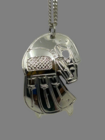 Gilbert Pat Silver Pendant Rectangle Medium -  - Silver Pendant - House of Himwitsa Art Gallery