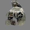 Gilbert Pat Silver Pendant Rectangle Medium -  - Silver Pendant - House of Himwitsa Art Gallery