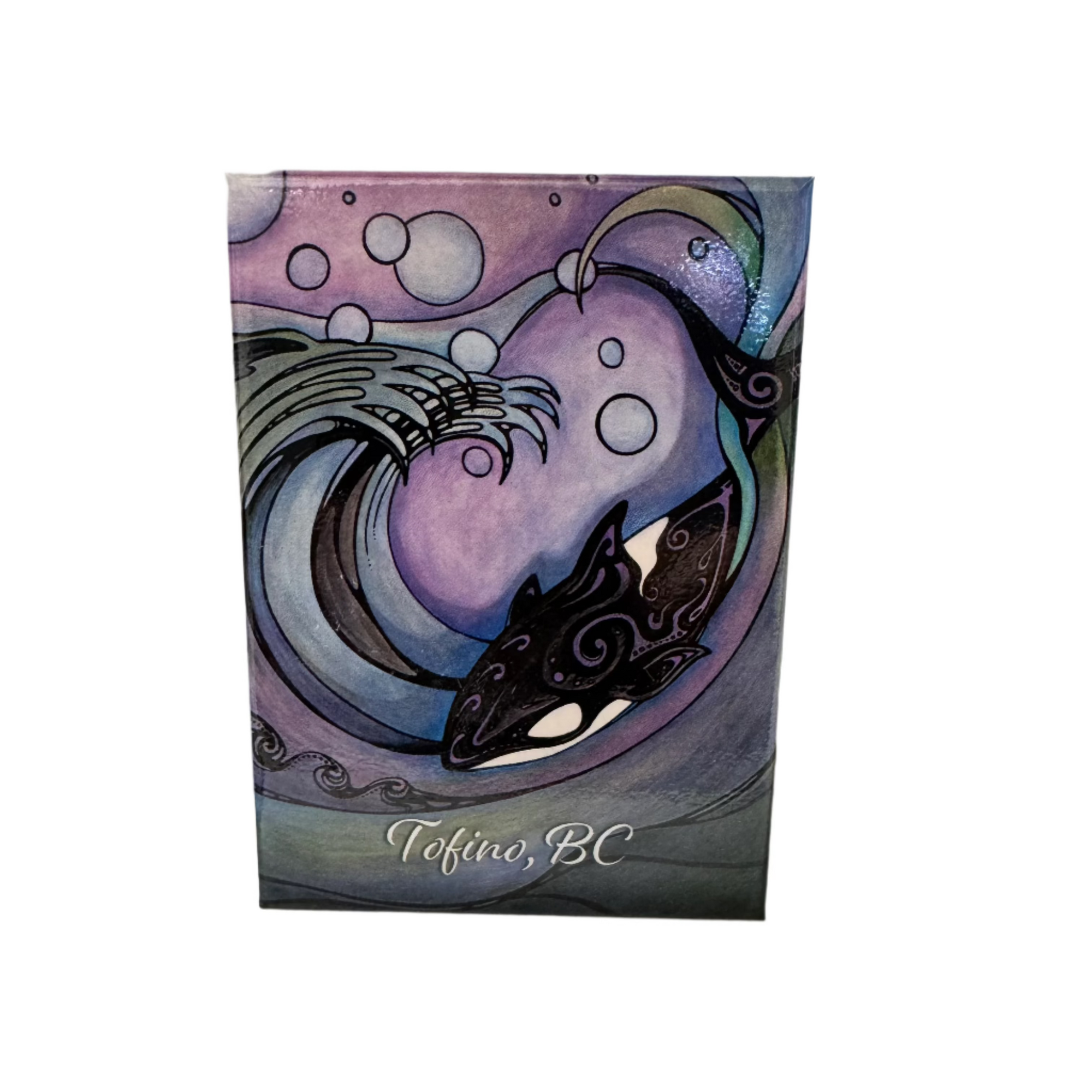Magnet TOFINO Nathalie Coutou Depth  Whale -  - Magnet - House of Himwitsa Art Gallery