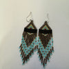 Beaded Earrings Earth Harmony -  - Beaded Earrings - House of Himwitsa Art Gallery