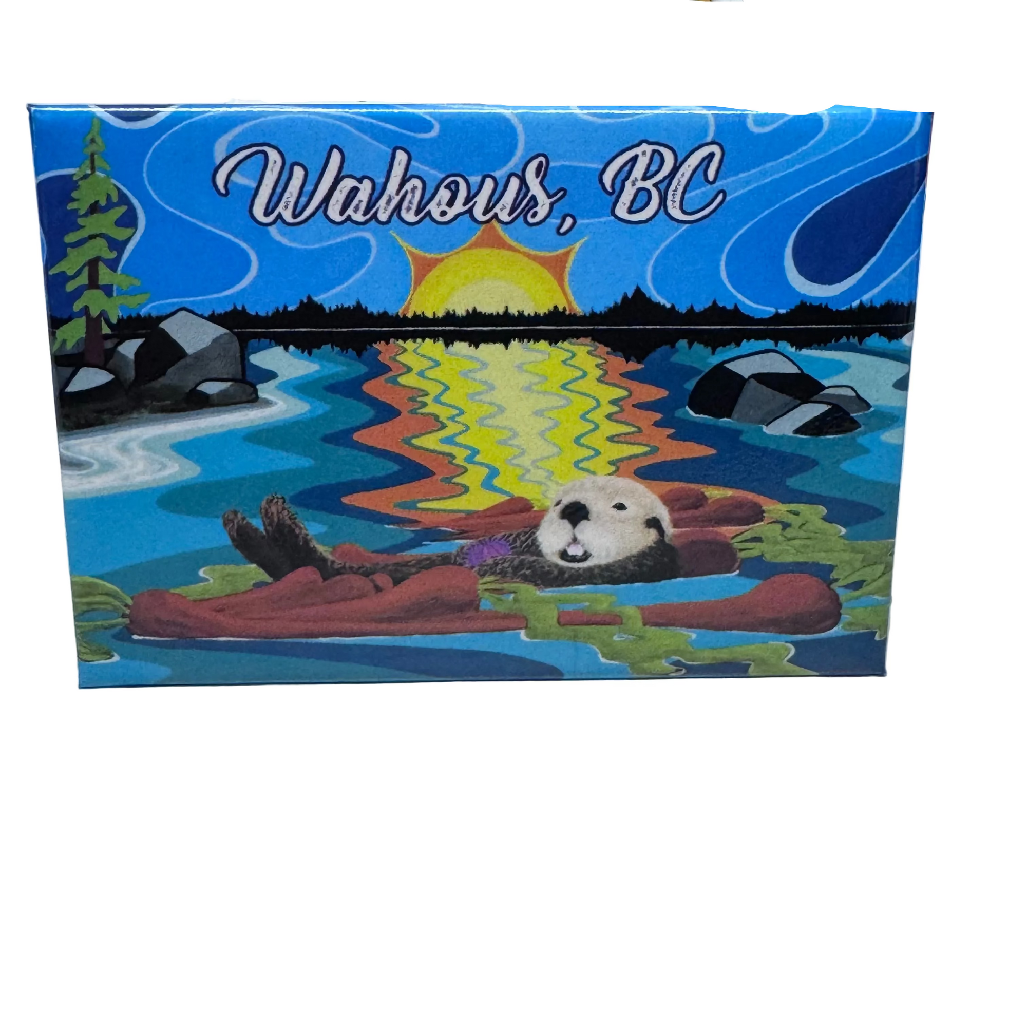Wahous Magnet Shelley Davies Sunset Drifting