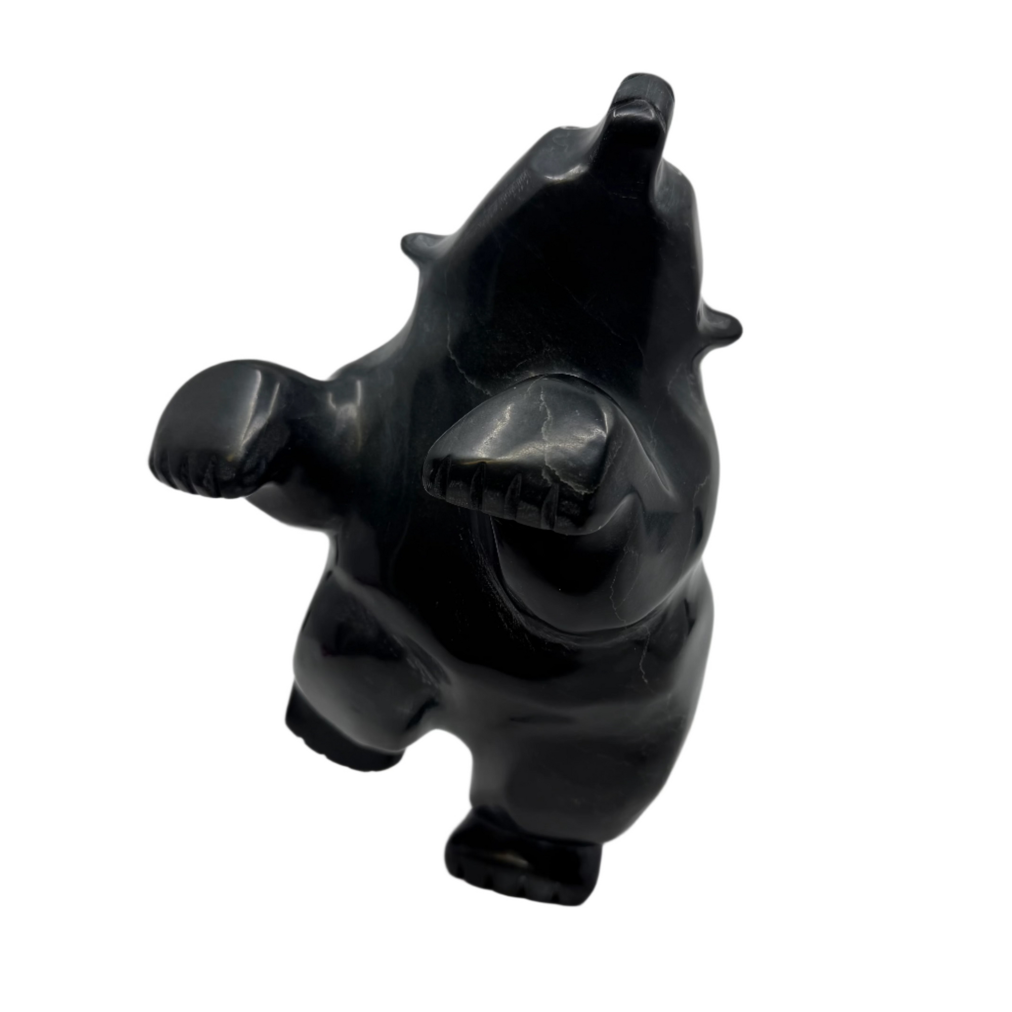 Johnny Popigatuk Dancing Bear -  - Serpentine - House of Himwitsa Art Gallery