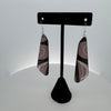 Corrine Hunt Silk Inspiration Earrings Onyx