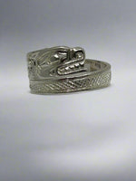 Ron Jackson 5/16 Silver Tapered Wrap Rings - Ron Jackson -  - House of Himwitsa Art Gallery