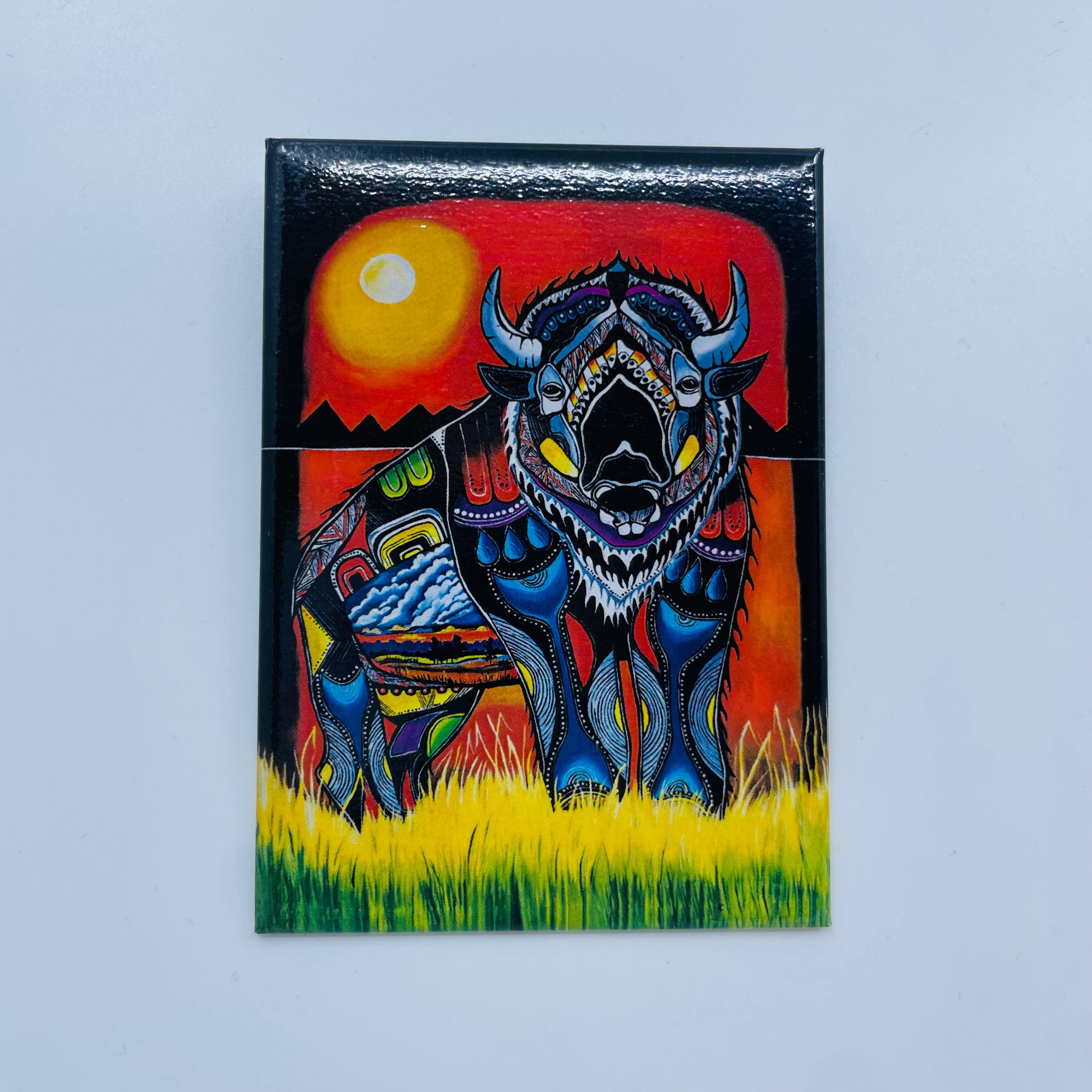 Magnet Jessica Somers Buffalo - Canadian Art Prints Inc. - Magnet - House of Himwitsa Art Gallery