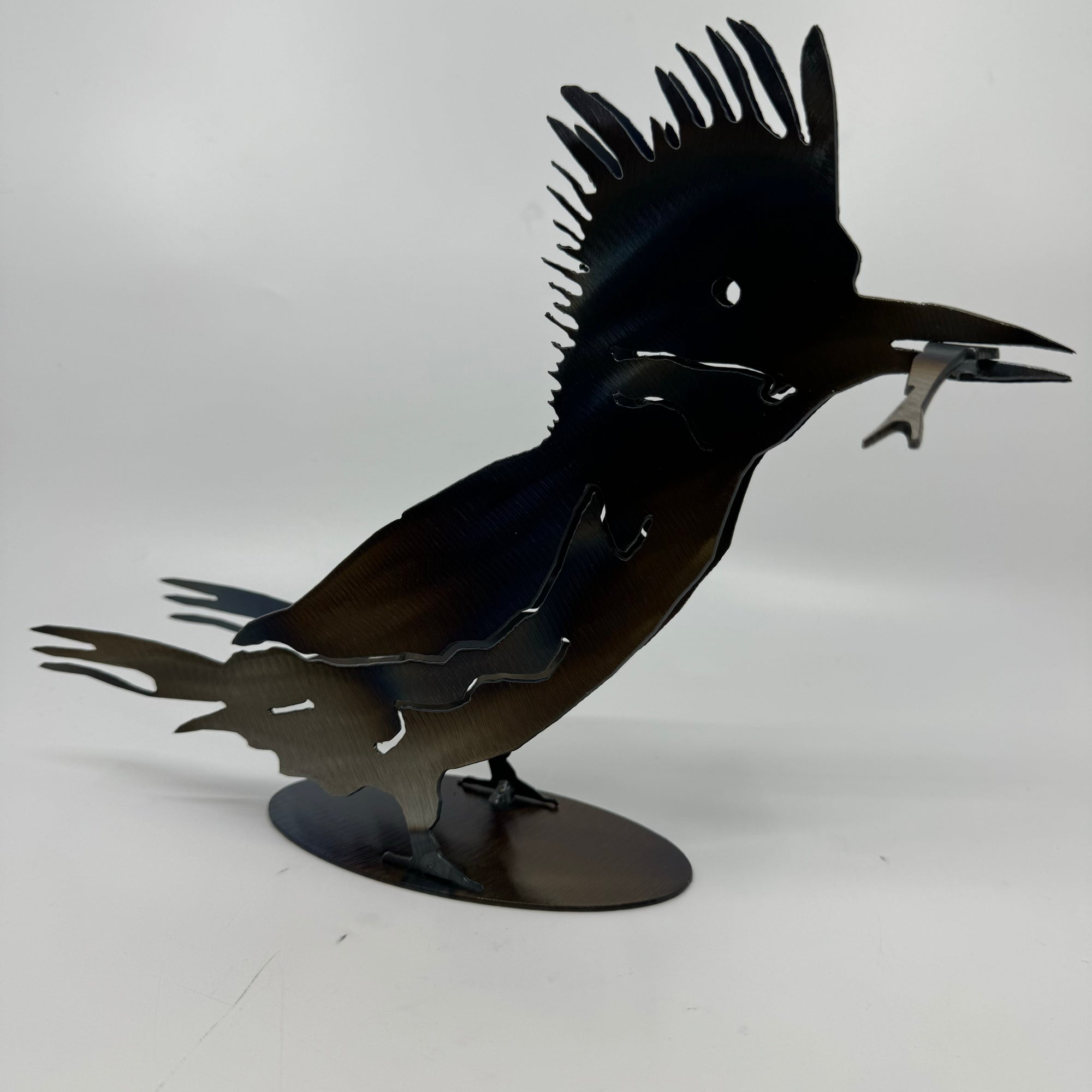 Jack Willoughby Kingfisher -  - Rolled Steel - House of Himwitsa Art Gallery