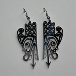 Trisha Thomas Earrings -  - Silver Earrings - House of Himwitsa Art Gallery