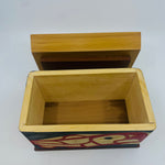 Joe Campbell Yellow Cedar Bentwood Box Salmon -  - Carving - House of Himwitsa Art Gallery